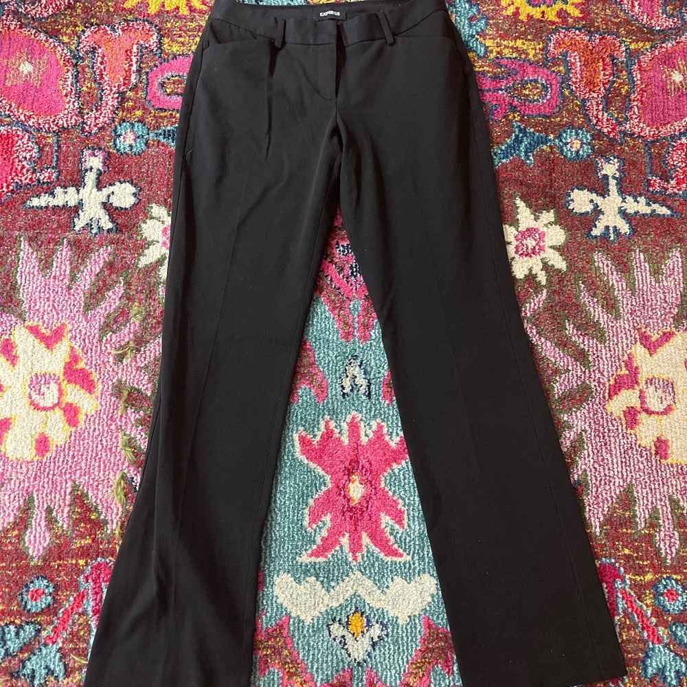 Express black business pant